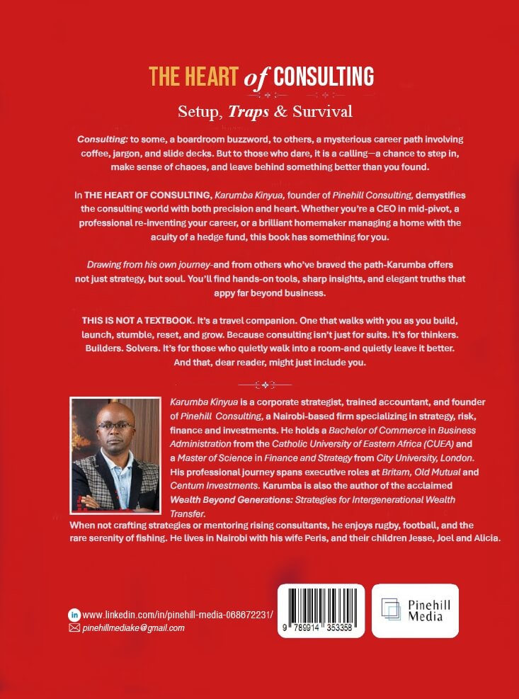 The Heart of Consulting Back Cover