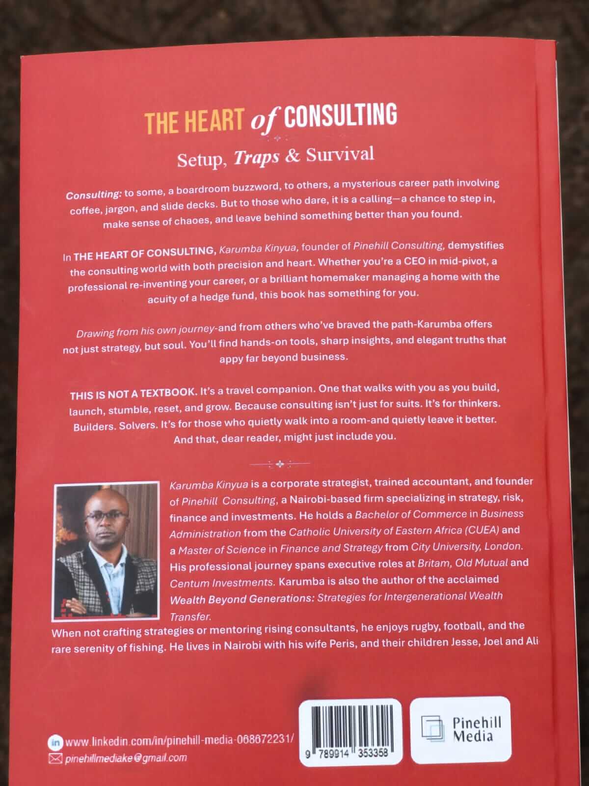 The Heart of Consulting Facing Back